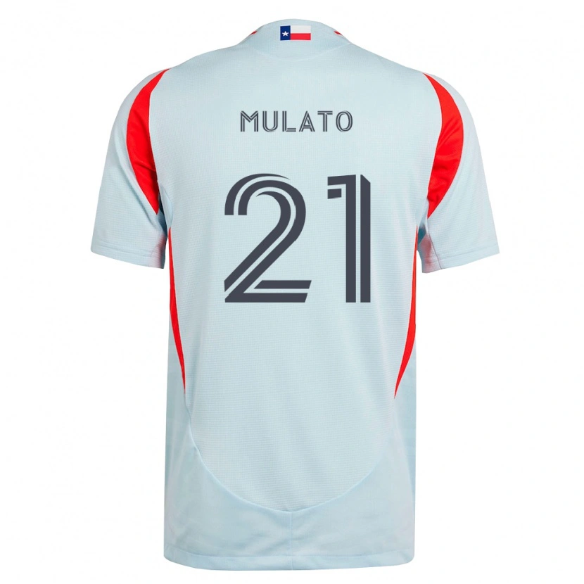 Danxen Men José Mulato #21 Dark Gray White Red Away Jersey 2026/27 T-Shirt
