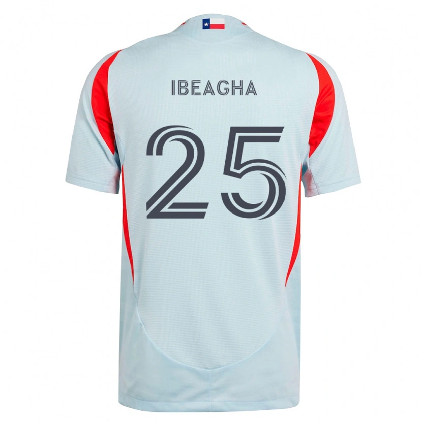 Danxen Men Sebastien Ibeagha #25 Dark Gray White Red Away Jersey 2026/27 T-Shirt