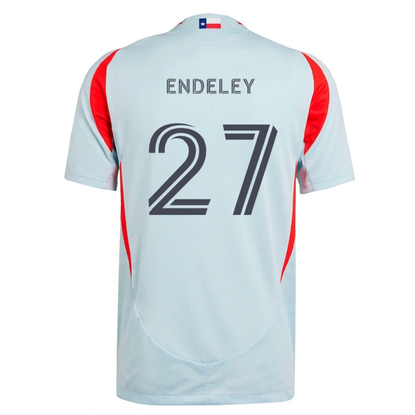 Danxen Men Herbert Endeley #27 Dark Gray White Red Away Jersey 2026/27 T-Shirt