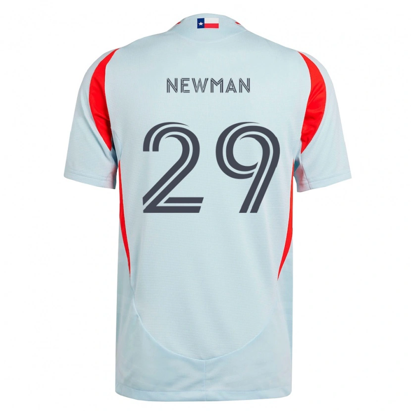 Danxen Men Enzo Newman #29 Dark Gray White Red Away Jersey 2026/27 T-Shirt