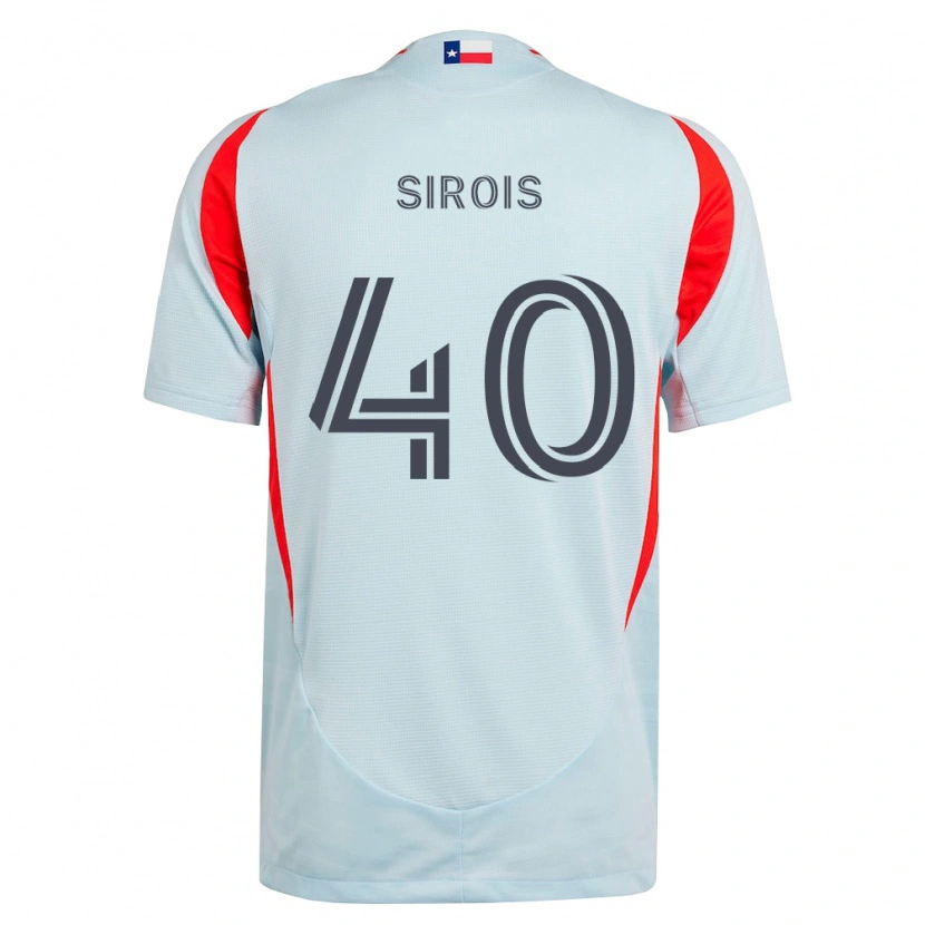 Danxen Men Jonathan Sirois #40 Dark Gray White Red Away Jersey 2026/27 T-Shirt
