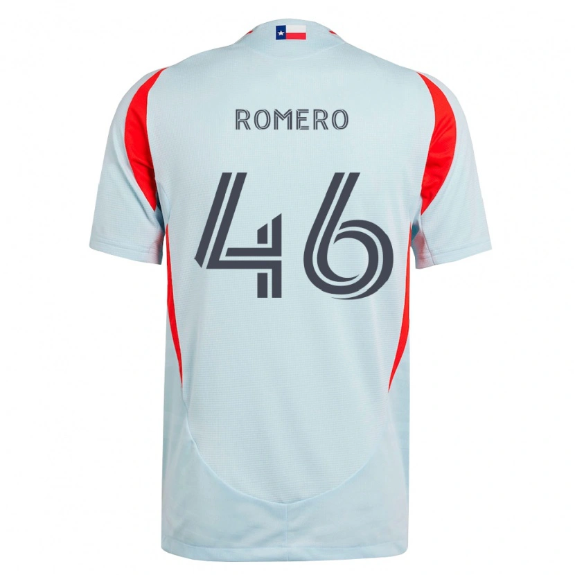 Danxen Men Isaac Romero #46 Dark Gray White Red Away Jersey 2026/27 T-Shirt
