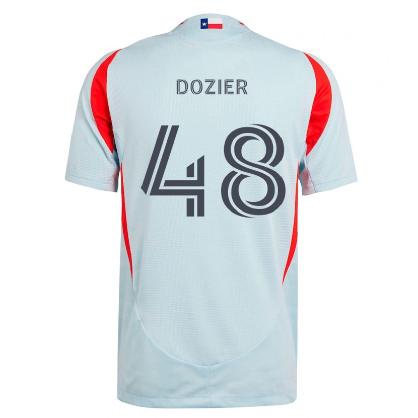 Danxen Men Jonathon Dozier #48 Dark Gray White Red Away Jersey 2026/27 T-Shirt