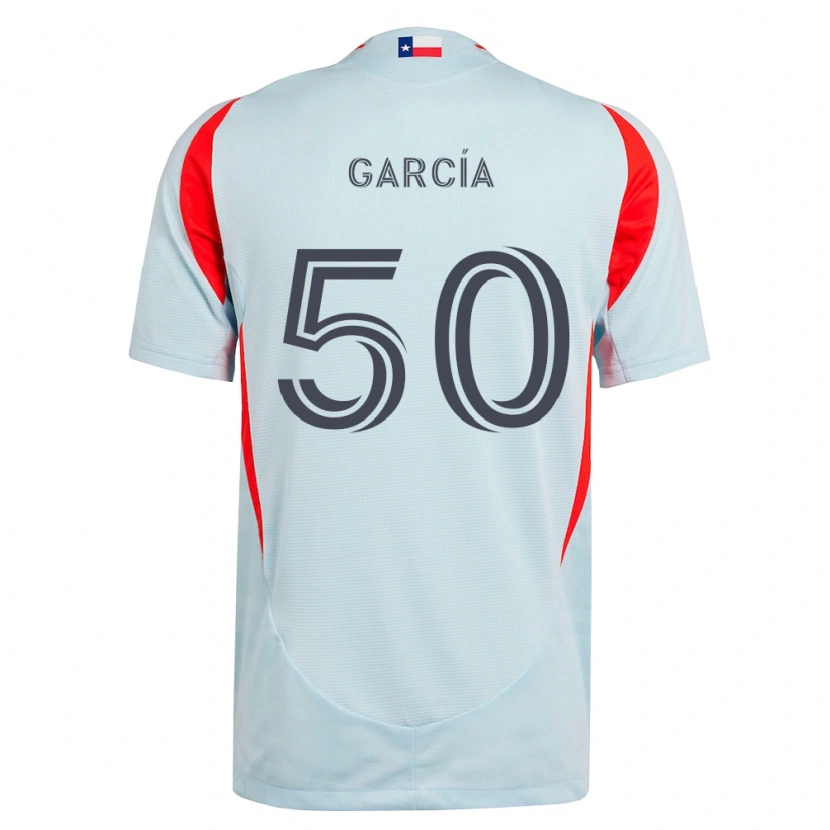 Danxen Men Diego García #50 Dark Gray White Red Away Jersey 2026/27 T-Shirt