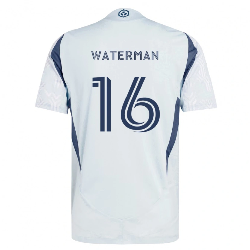 Danxen Men Joel Waterman #16 Blue Gray White Away Jersey 2026/27 T-Shirt