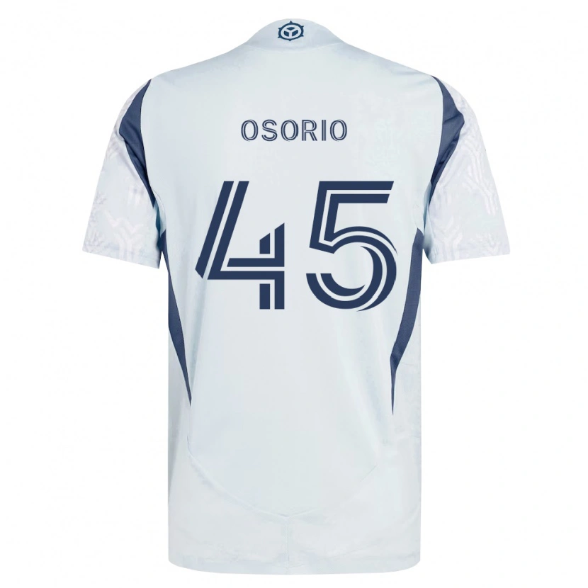 Danxen Men Harold Osorio #45 Blue Gray White Away Jersey 2026/27 T-Shirt