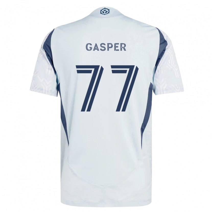Danxen Men Chase Gasper #77 Blue Gray White Away Jersey 2026/27 T-Shirt
