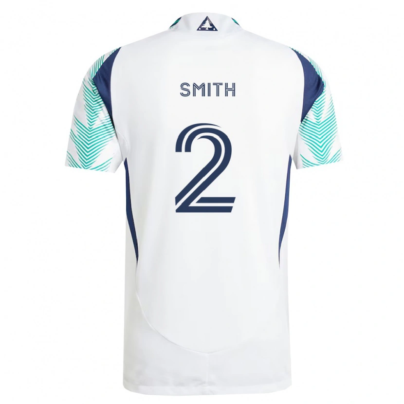 Danxen Men Jared Smith #2 White Navy Blue Light Green Away Jersey 2026/27 T-Shirt