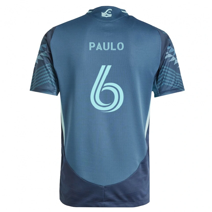 Danxen Men João Paulo #6 Navy Blue Green Away Jersey 2026/27 T-Shirt