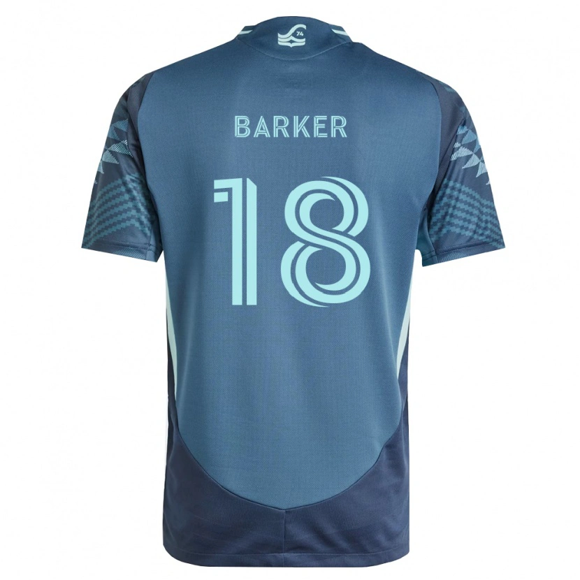 Danxen Men Alicia Barker #18 Navy Blue Green Away Jersey 2026/27 T-Shirt