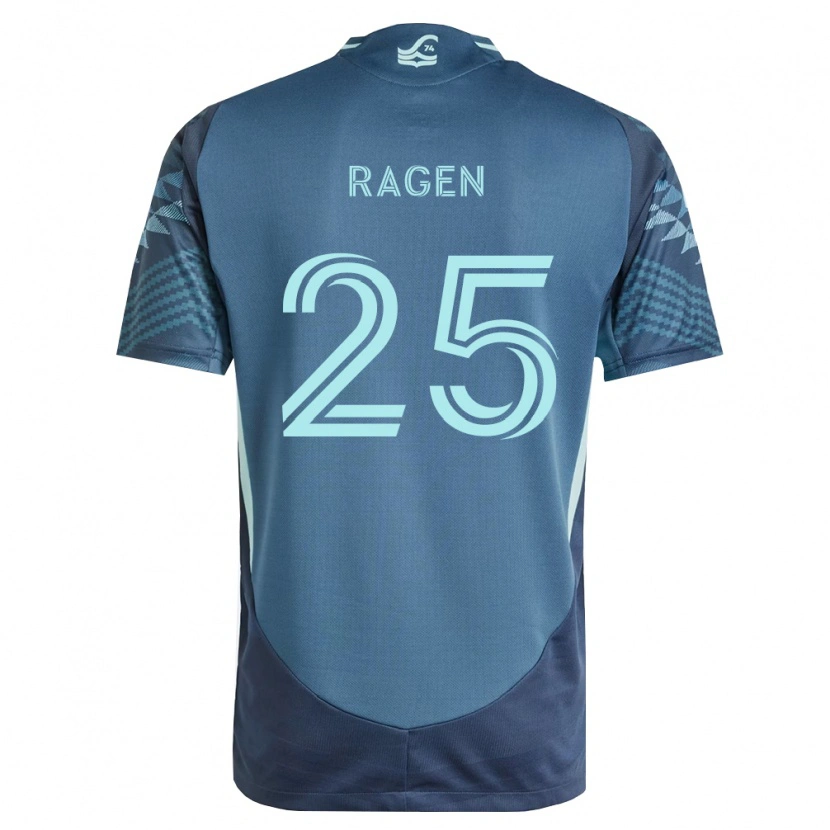 Danxen Men Jackson Ragen #25 Navy Blue Green Away Jersey 2026/27 T-Shirt