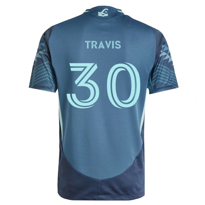 Danxen Men Riley Travis #30 Navy Blue Green Away Jersey 2026/27 T-Shirt