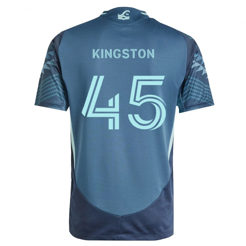 Danxen Men Peter Kingston #45 Navy Blue Green Away Jersey 2026/27 T-Shirt