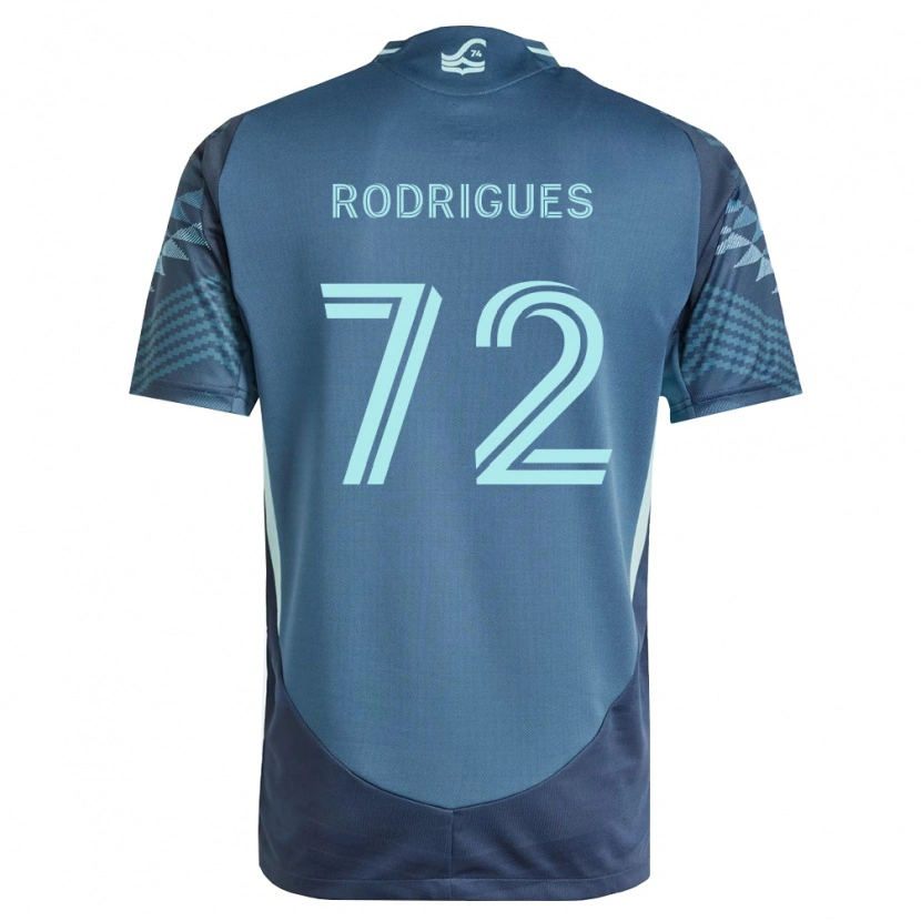 Danxen Men Braudílio Rodrigues #72 Navy Blue Green Away Jersey 2026/27 T-Shirt
