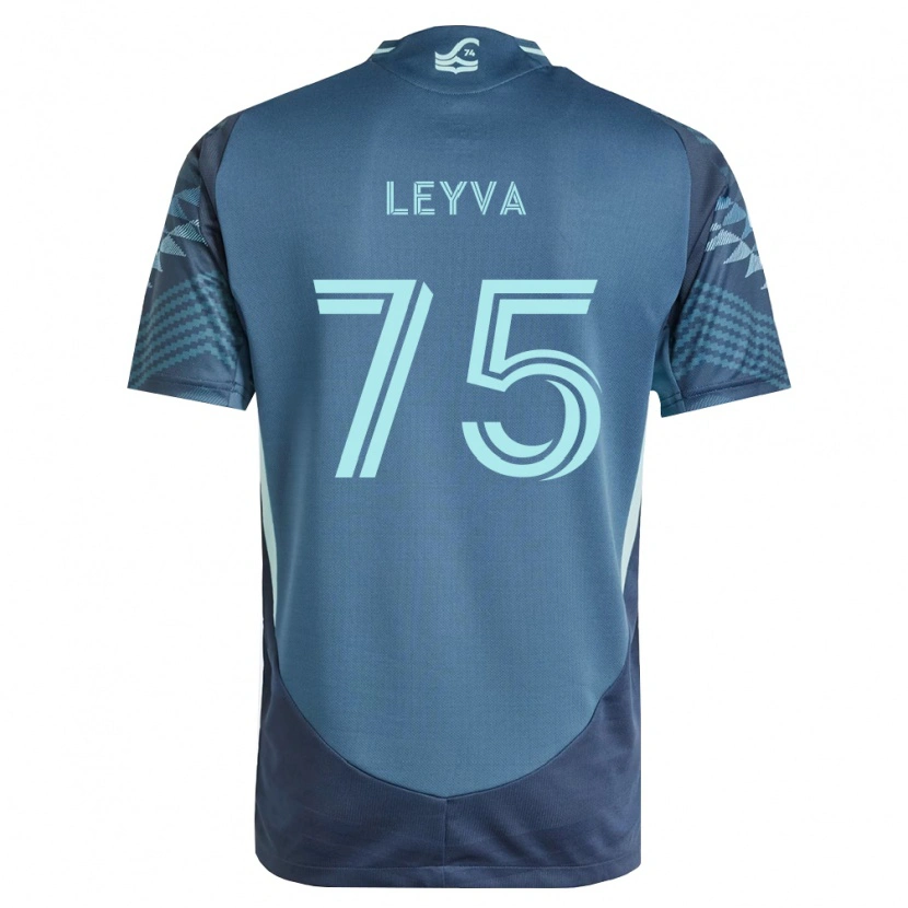 Danxen Men Danny Leyva #75 Navy Blue Green Away Jersey 2026/27 T-Shirt