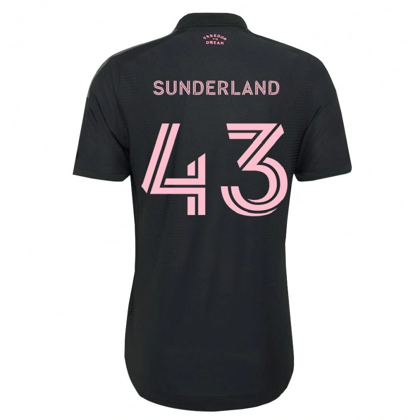 Danxen Men Lawson Sunderland #43 Pink Black White Away Jersey 2026/27 T-Shirt
