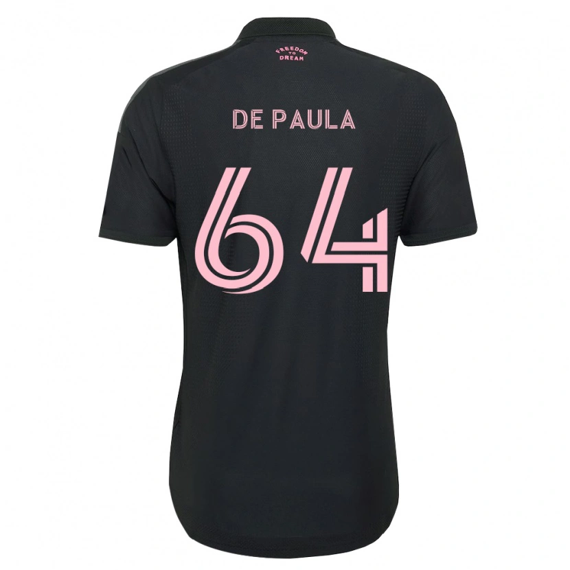 Danxen Men Matteo De Paula #64 Pink Black White Away Jersey 2026/27 T-Shirt