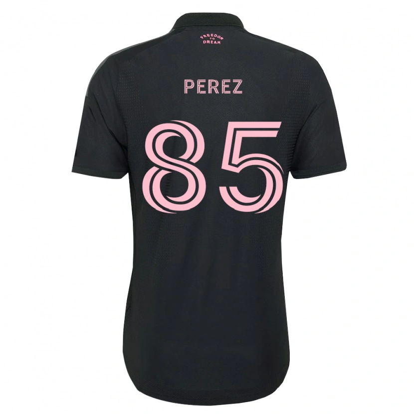 Danxen Men Matthew Perez #85 Pink Black White Away Jersey 2026/27 T-Shirt
