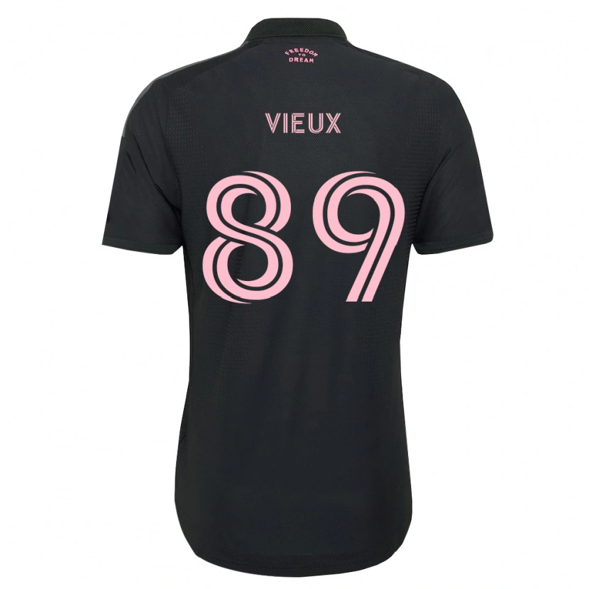 Danxen Men Matthias Vieux #89 Pink Black White Away Jersey 2026/27 T-Shirt