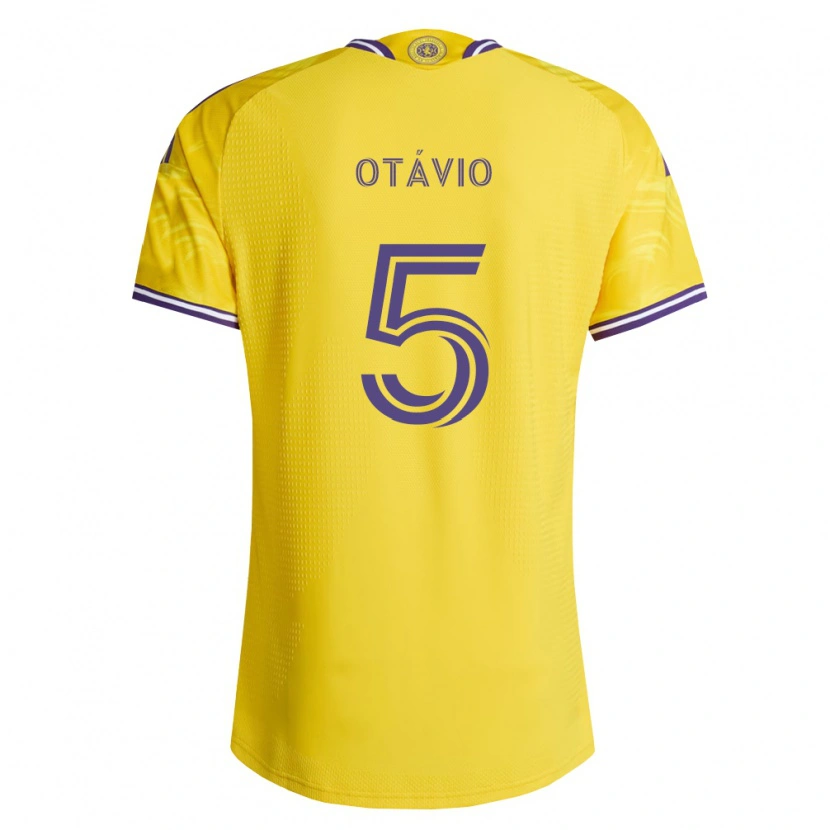 Danxen Men Luis Otávio #5 Yellow Purple Away Jersey 2026/27 T-Shirt