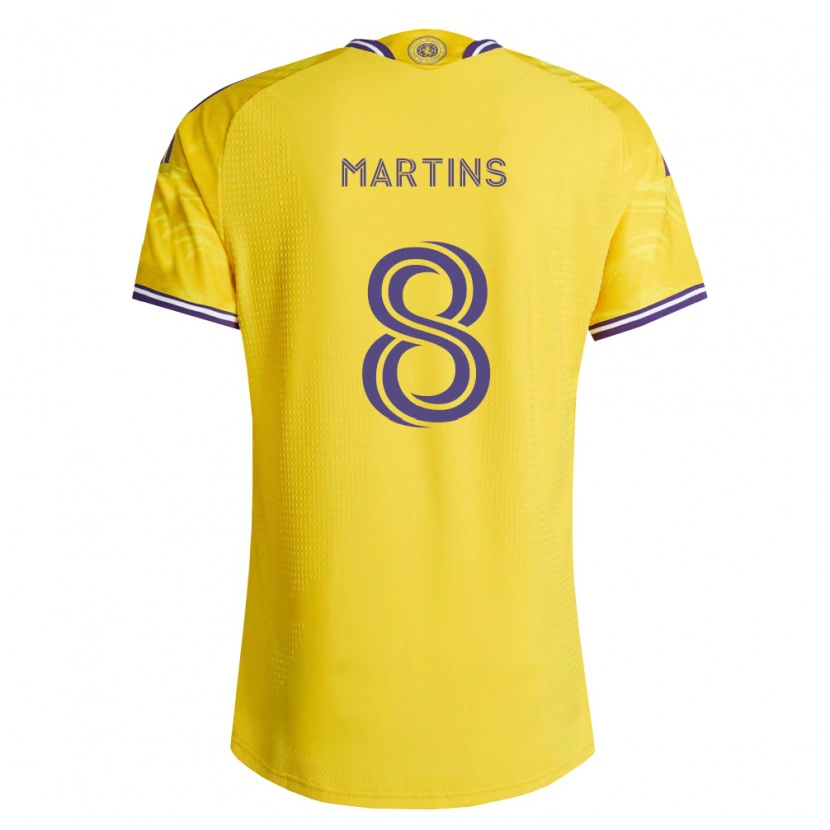 Danxen Men Felipe Martins #8 Yellow Purple Away Jersey 2026/27 T-Shirt