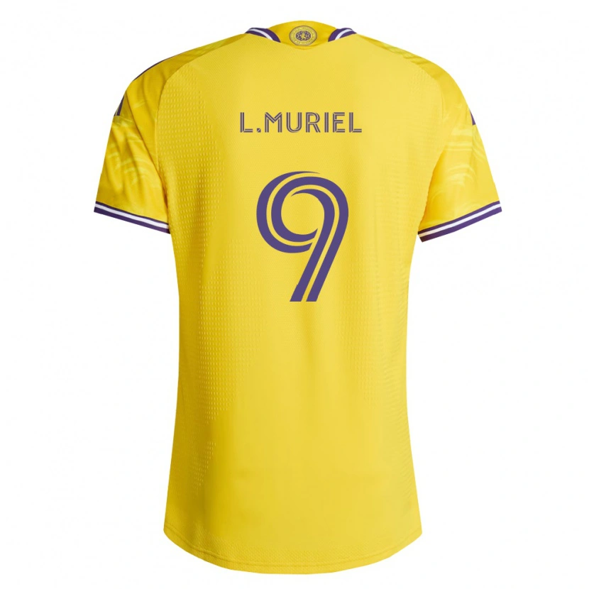 Danxen Men Luis Muriel #9 Yellow Purple Away Jersey 2026/27 T-Shirt