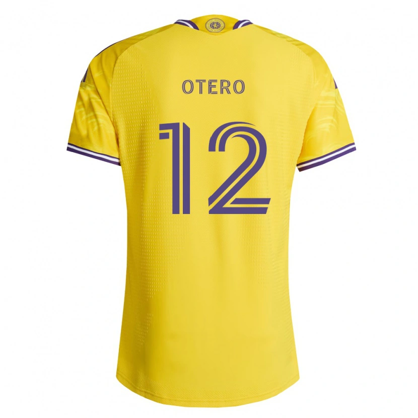 Danxen Men Javier Otero #12 Yellow Purple Away Jersey 2026/27 T-Shirt