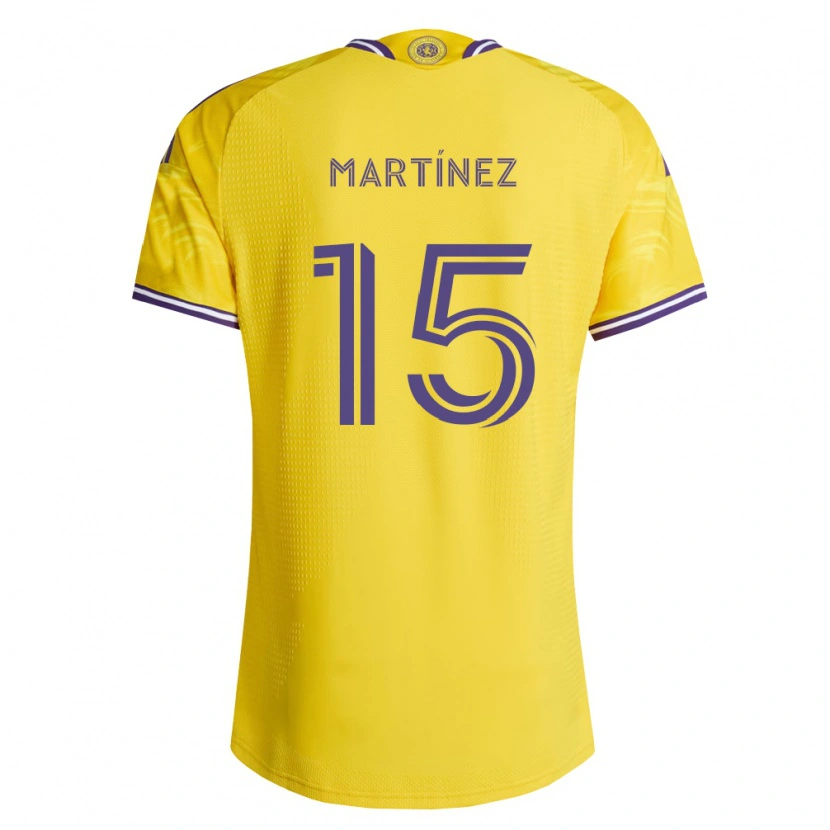 Danxen Men Antonio Martínez #15 Yellow Purple Away Jersey 2026/27 T-Shirt