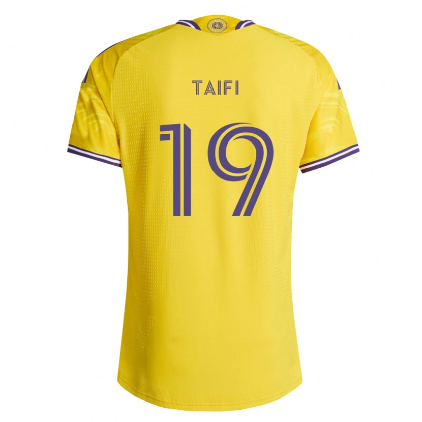 Danxen Men Zakaria Taifi #19 Yellow Purple Away Jersey 2026/27 T-Shirt
