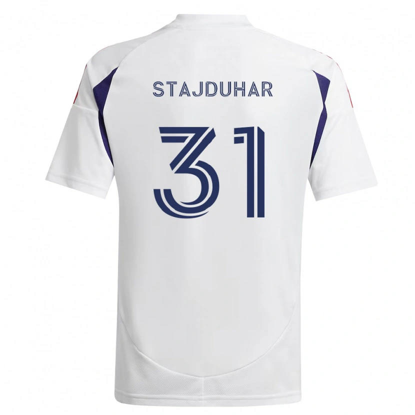 Danxen Men Mason Stajduhar #31 Royal Blue Red Brown Away Jersey 2026/27 T-Shirt