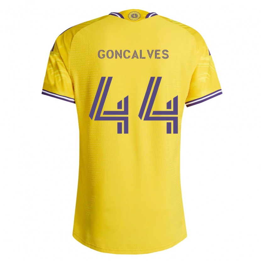 Danxen Men Bernardo Rhein #44 Yellow Purple Away Jersey 2026/27 T-Shirt