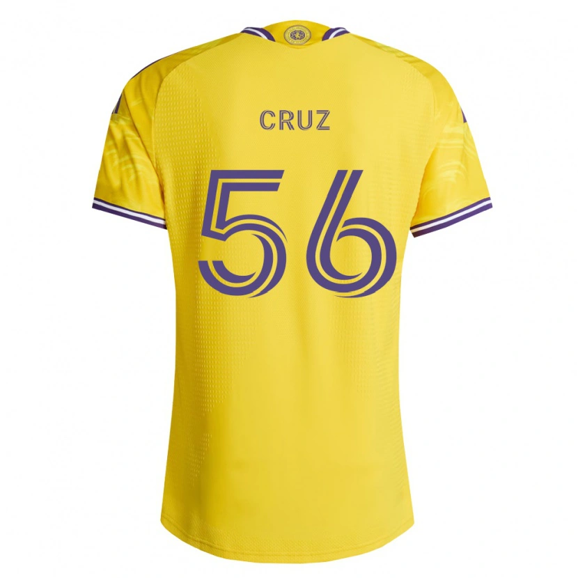 Danxen Men Pedro Cruz #56 Yellow Purple Away Jersey 2026/27 T-Shirt