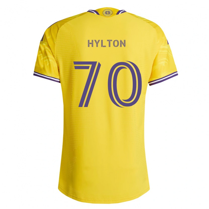 Danxen Men Justin Hylton #70 Yellow Purple Away Jersey 2026/27 T-Shirt