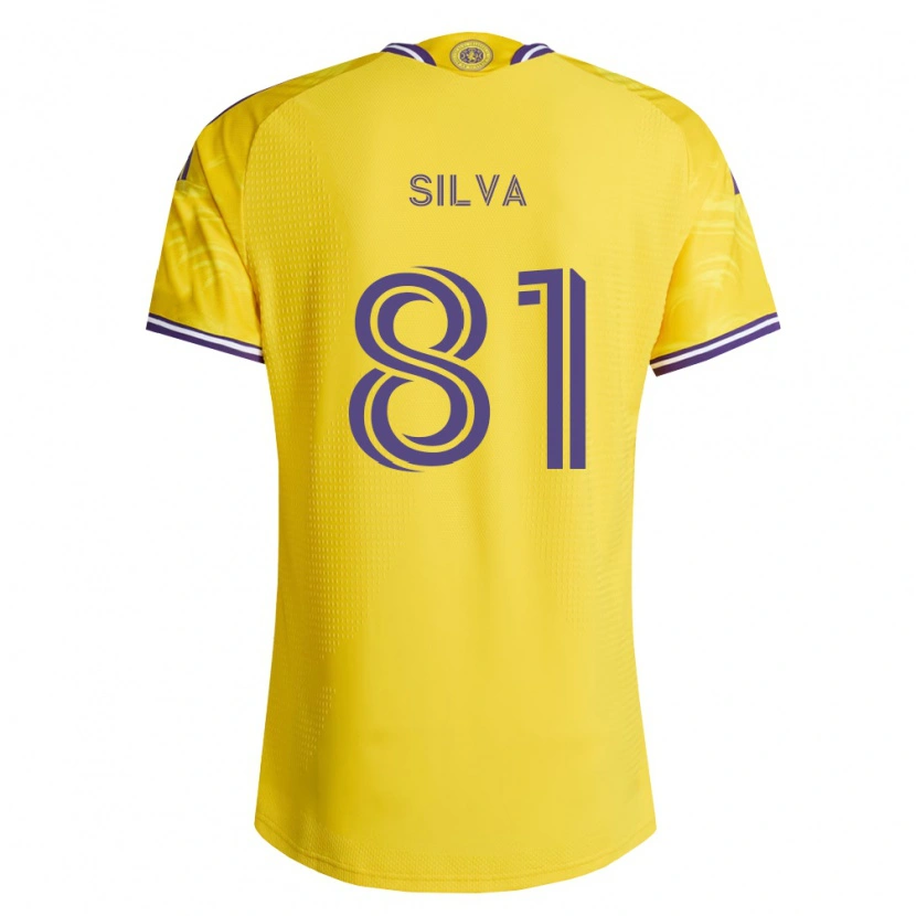 Danxen Men Luan Silva #81 Yellow Purple Away Jersey 2026/27 T-Shirt