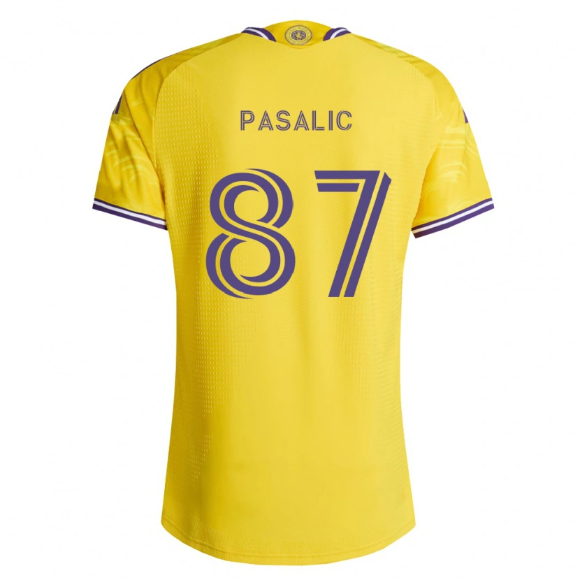 Danxen Men Marco Pašalić #87 Yellow Purple Away Jersey 2026/27 T-Shirt
