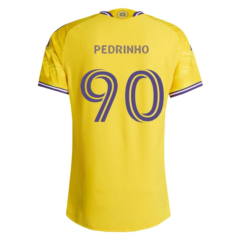 Danxen Men Pedro Leão #90 Yellow Purple Away Jersey 2026/27 T-Shirt