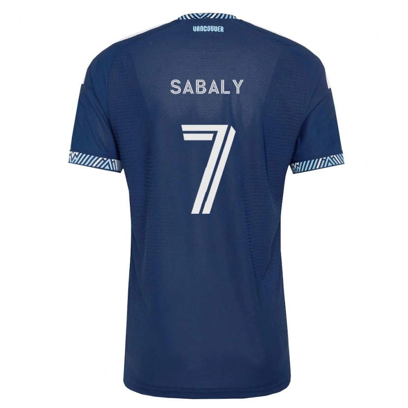 Danxen Men Cheikh Sabaly #7 Deep Blue White Away Jersey 2026/27 T-Shirt