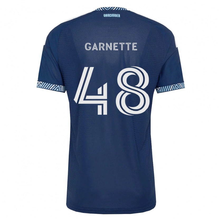 Danxen Men Micaah Garnette #48 Deep Blue White Away Jersey 2026/27 T-Shirt