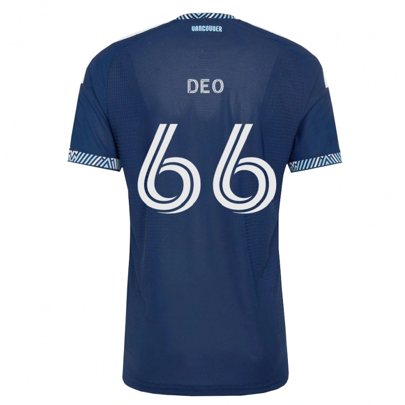 Danxen Men Sahil Deo #66 Deep Blue White Away Jersey 2026/27 T-Shirt
