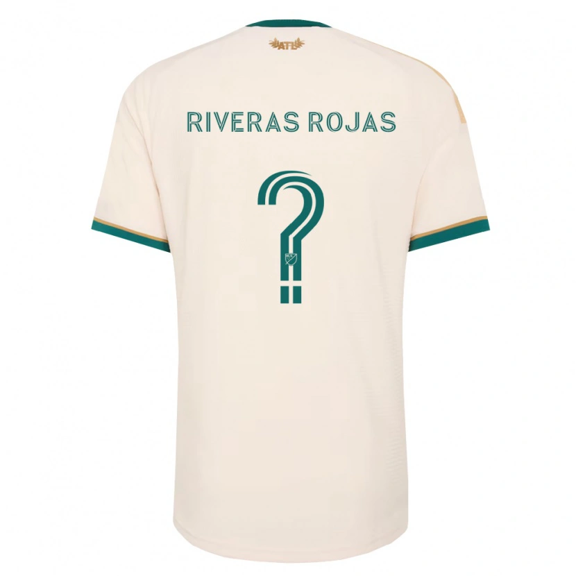 Danxen Men Gonzalo Riveras Rojas #0 Champagne Green Away Jersey 2026/27 T-Shirt