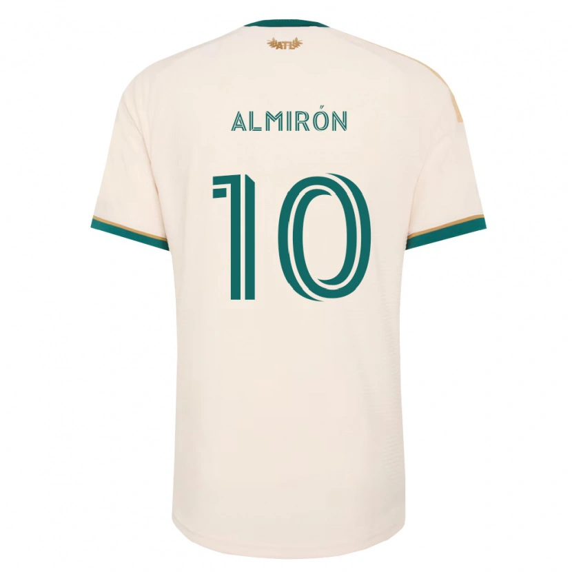 Danxen Men Miguel Almirón #10 Champagne Green Away Jersey 2026/27 T-Shirt