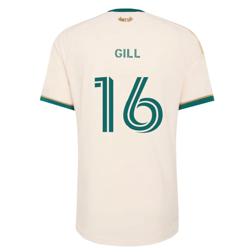 Danxen Men Adrian Gill #16 Champagne Green Away Jersey 2026/27 T-Shirt