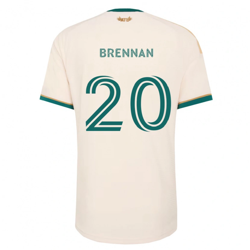 Danxen Men Luke Brennan #20 Champagne Green Away Jersey 2026/27 T-Shirt