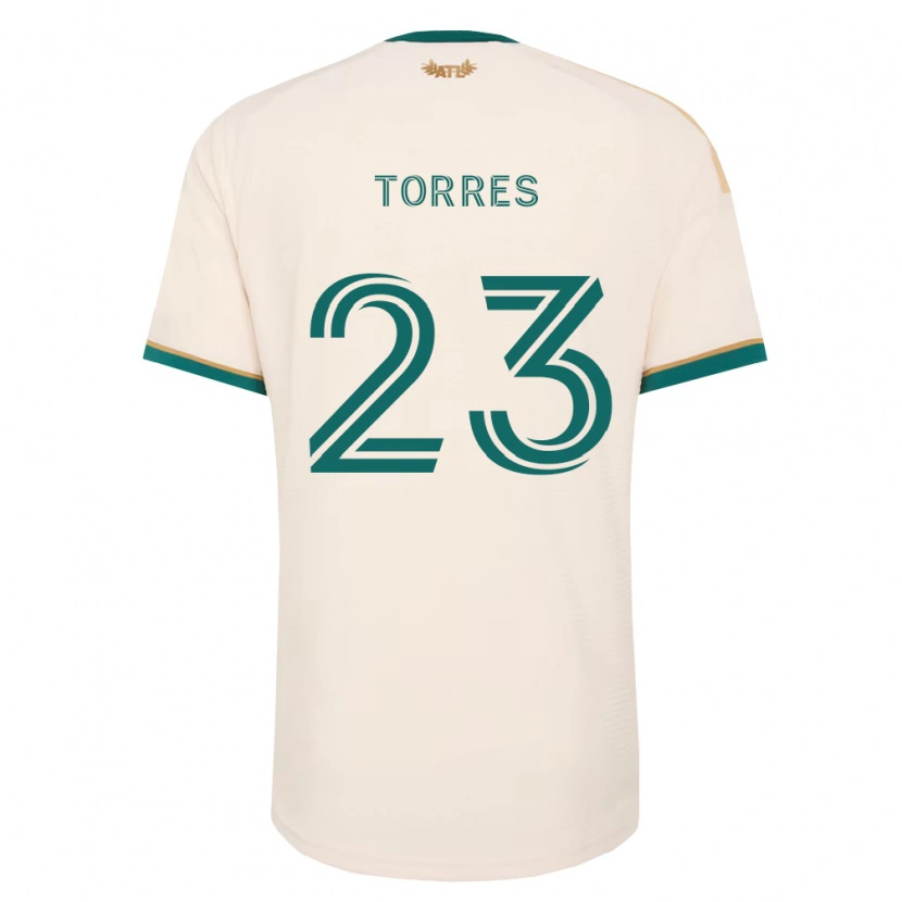 Danxen Men Adyn Torres #23 Champagne Green Away Jersey 2026/27 T-Shirt