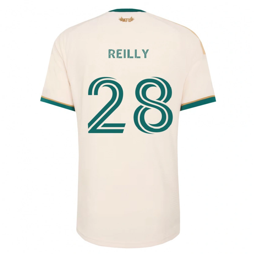 Danxen Men Will Reilly #28 Champagne Green Away Jersey 2026/27 T-Shirt
