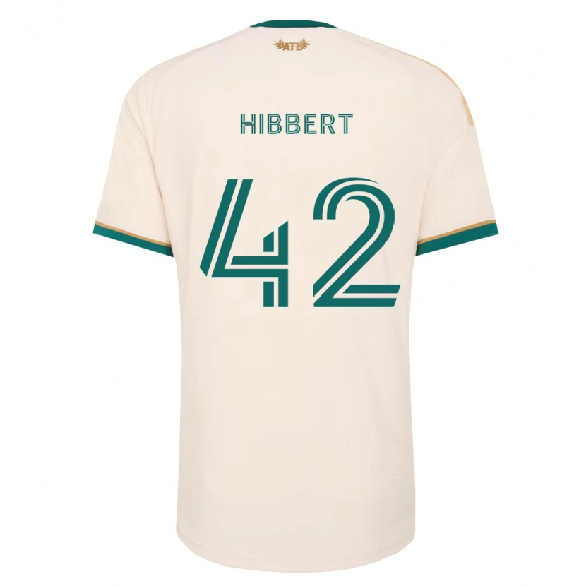 Danxen Men Jayden Hibbert #42 Champagne Green Away Jersey 2026/27 T-Shirt