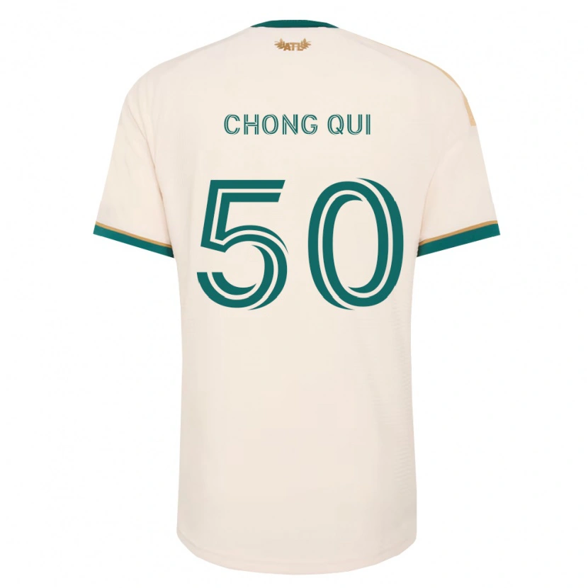 Danxen Men Dominik Chong Qui #50 Champagne Green Away Jersey 2026/27 T-Shirt