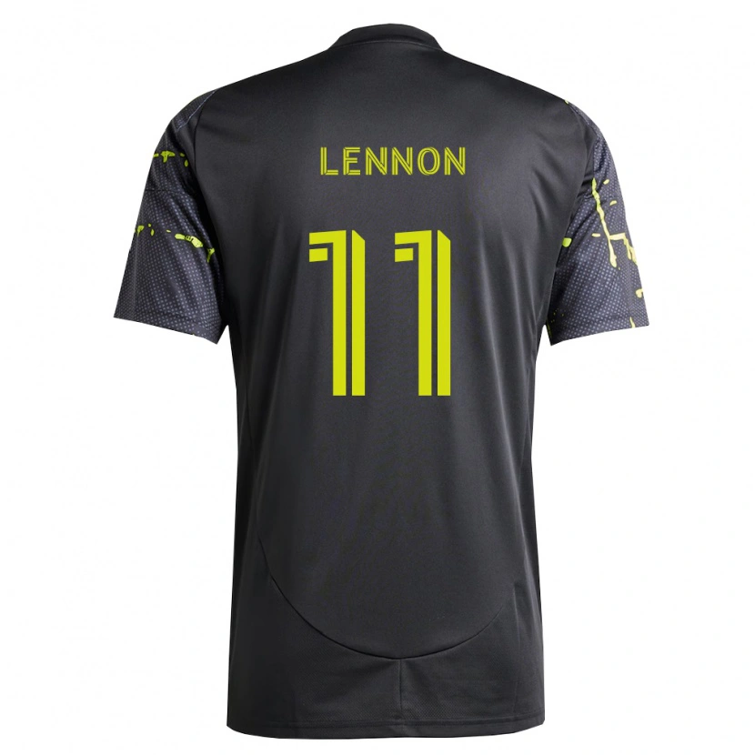 Danxen Men Brooks Lennon #11 Fluorescent Yellow Black Away Jersey 2026/27 T-Shirt