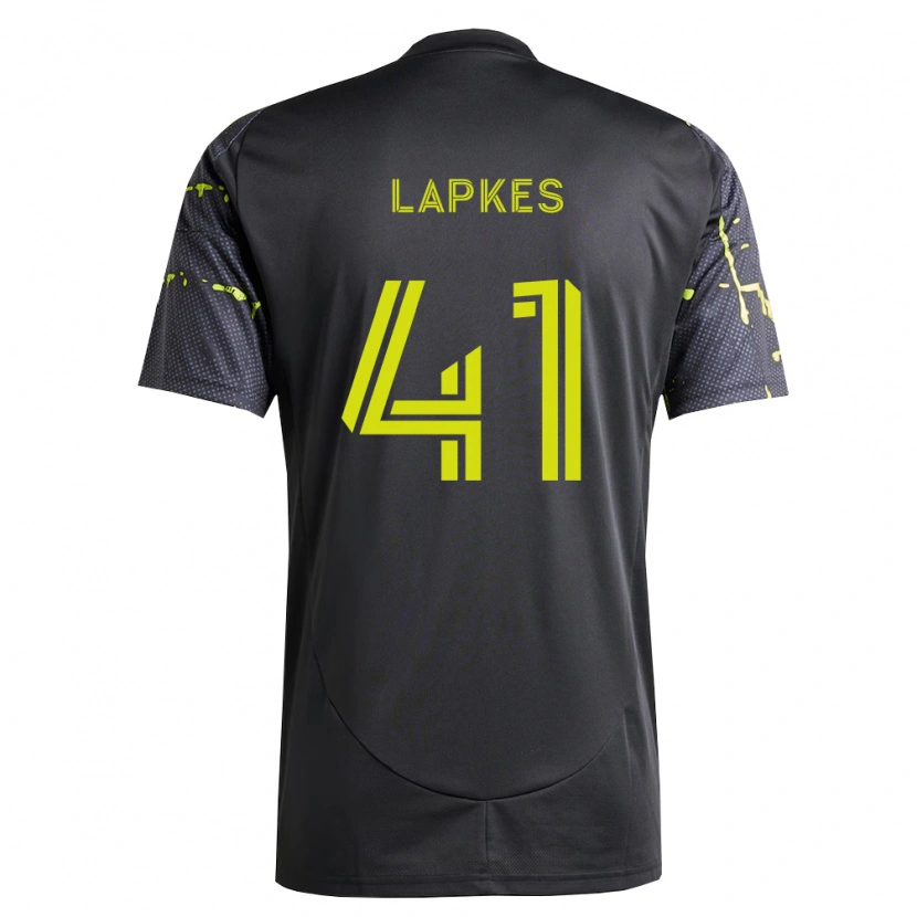 Danxen Men Stanislav Lapkes #41 Fluorescent Yellow Black Away Jersey 2026/27 T-Shirt