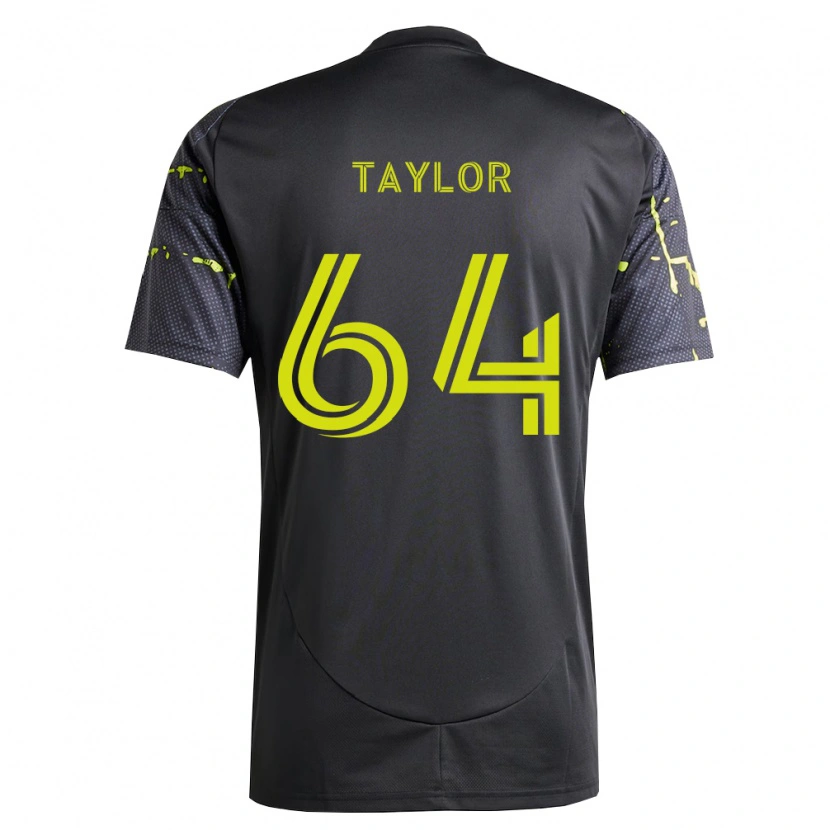 Danxen Men Oneal Taylor #64 Fluorescent Yellow Black Away Jersey 2026/27 T-Shirt